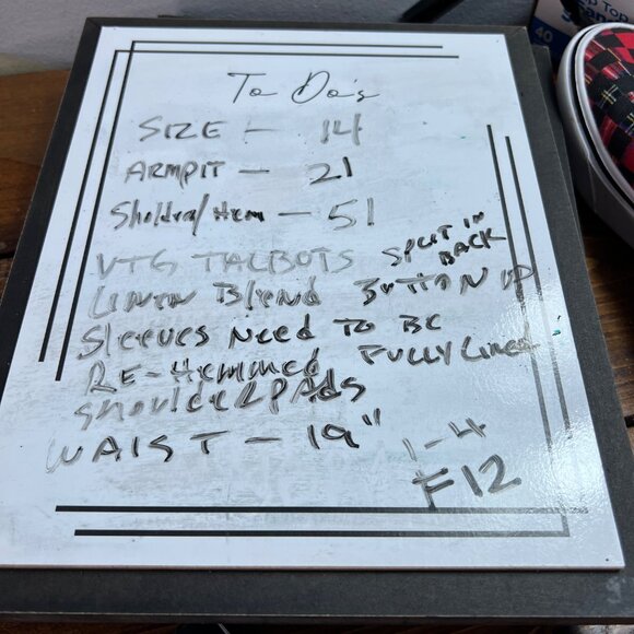 Vintage Talbots Linen Blend Floral Midi Dress Short Sleeve Women's Size 14 READ - Picture 15 of 15